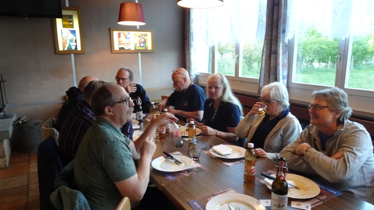 Beim BBQ